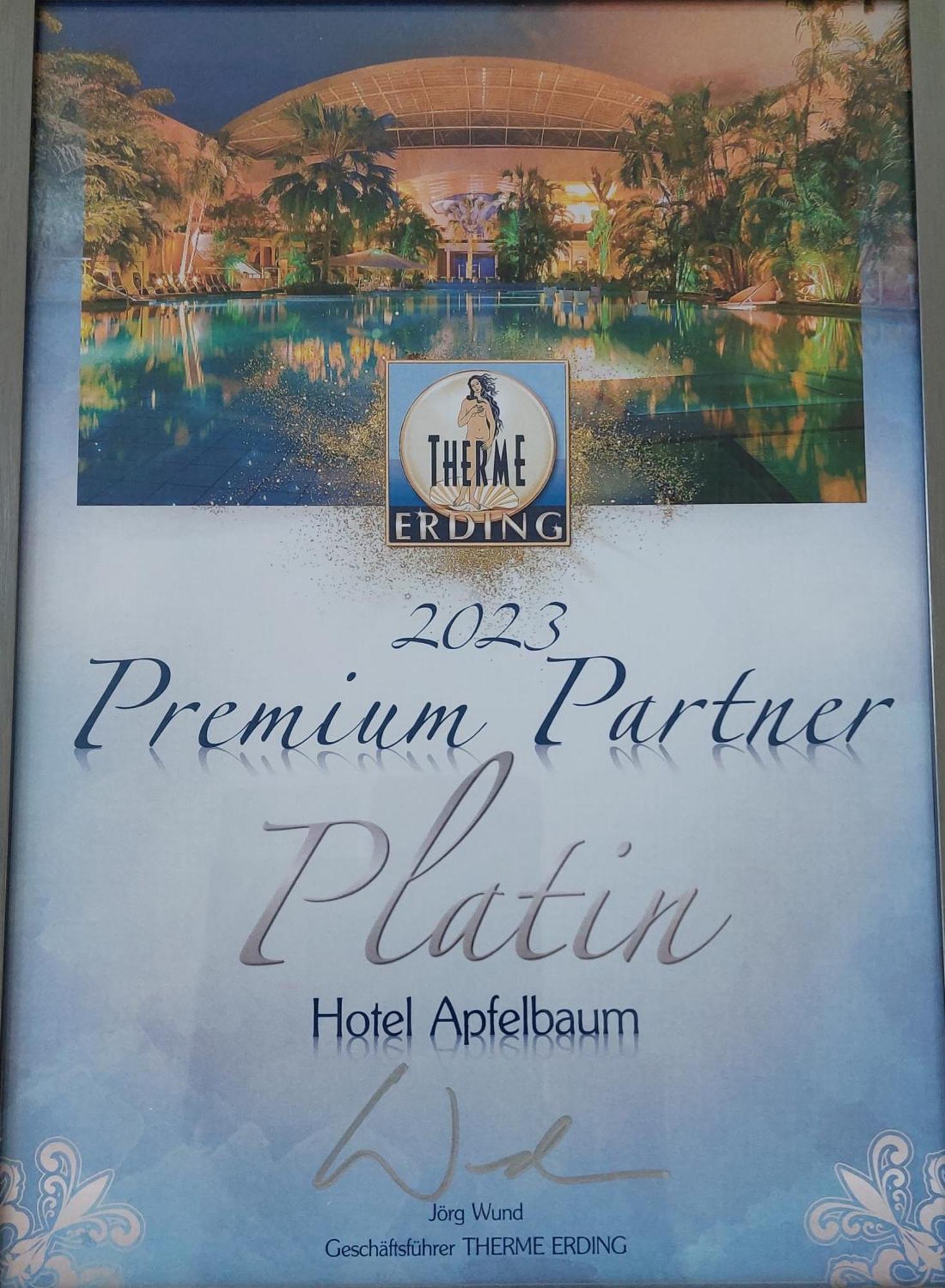 Hotel Apfelbaum 에르딩 외부 사진